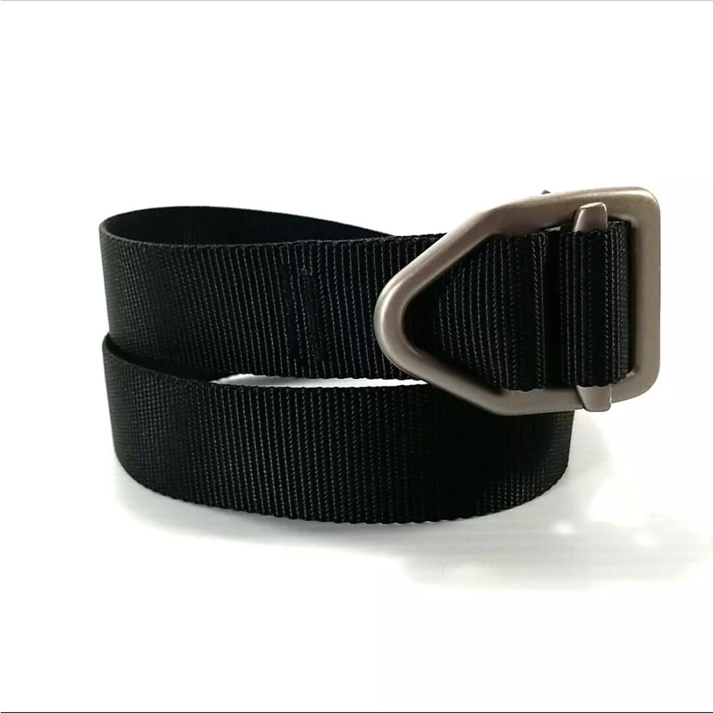 Bison Designs Last Chance Black & Gunmetal Tactical Belt 43.5" Long x 1.5" Wide - Picture 4 of 7